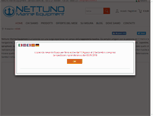 Tablet Screenshot of nettunome.it